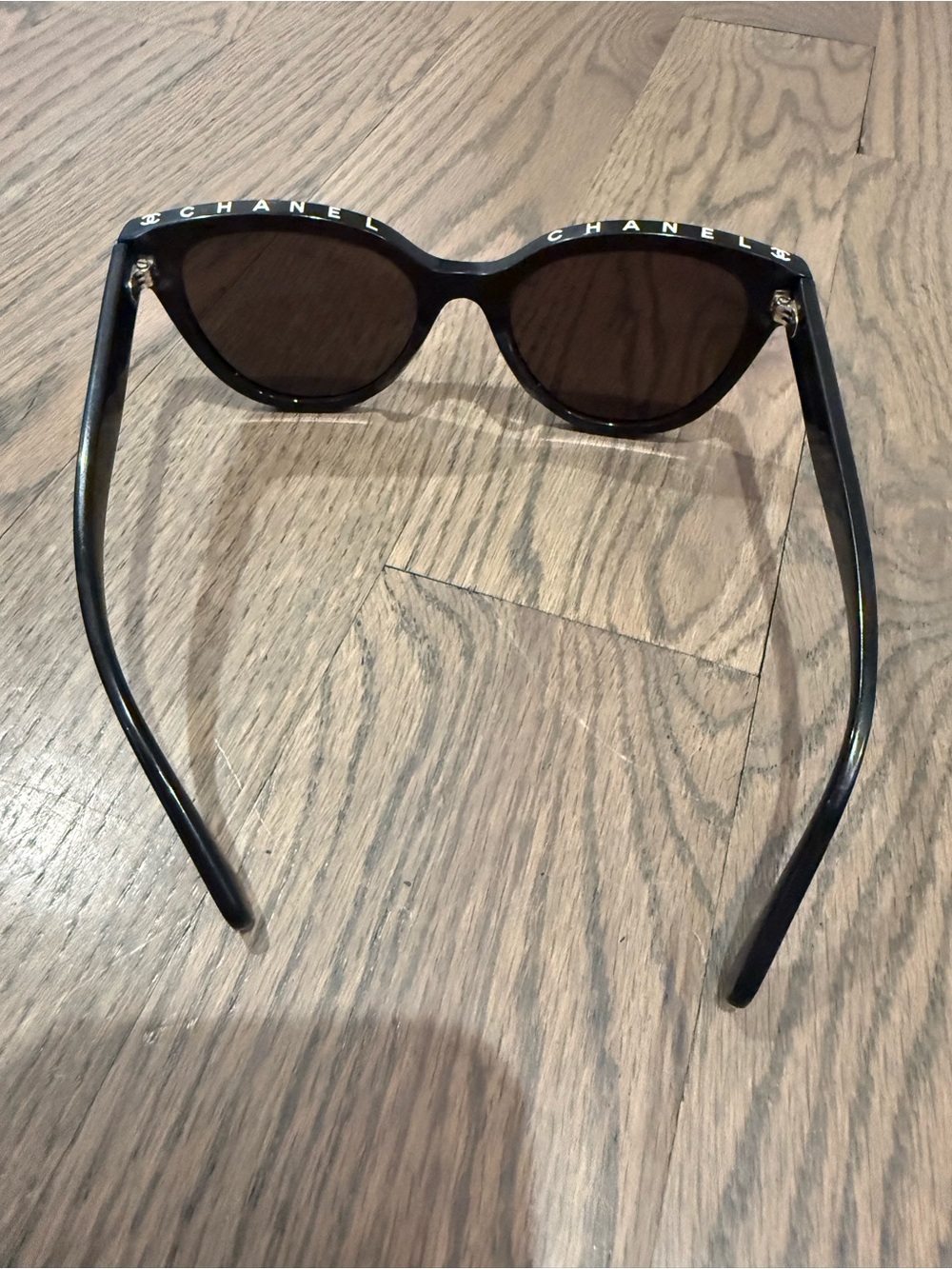 CHANEL Butterfly Acetate Sunglasses Brown - Picture 2 of 15